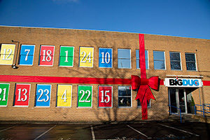 Shelving specialist calls for random acts of kindness nominations as it turns HQ into UK’s largest advent calendar