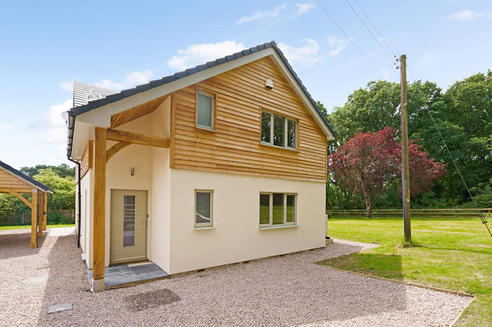 Timber frame homes and extensions offered by Vision Development